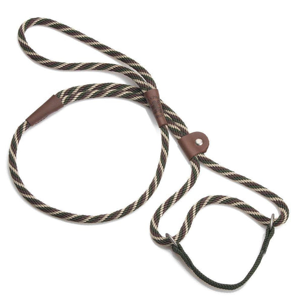 Mendota Pet Collier Martingale Slip Walker & Laisse pour petit chien, Twist Woodlands