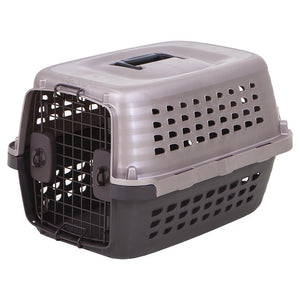 Petmate Navigator Plastic Dog Kennel, Tan/Brown