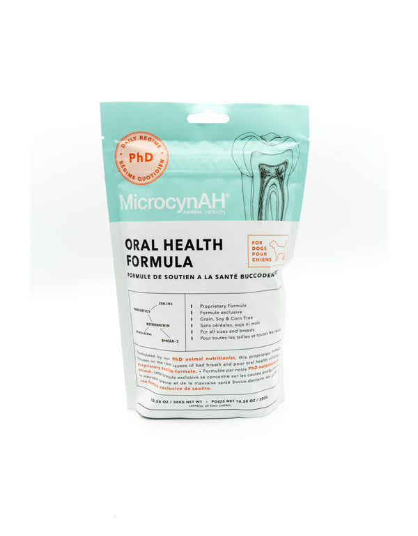 MicrocynAH PhD Daily Regime Oral Health Dog Treats