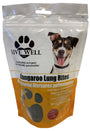 Live Well Pets Friandises pour chiens Poumons de kangourou