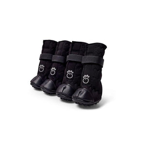 GF Pet Elasto-Fit Dog Boots, Black
