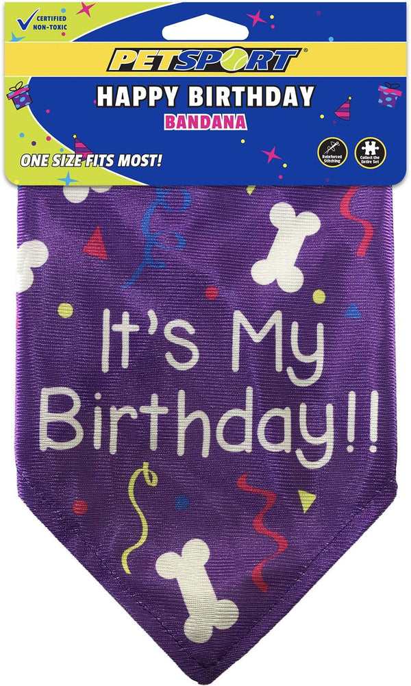 PetSport Bandana 'Happy Birthday' pour chiens