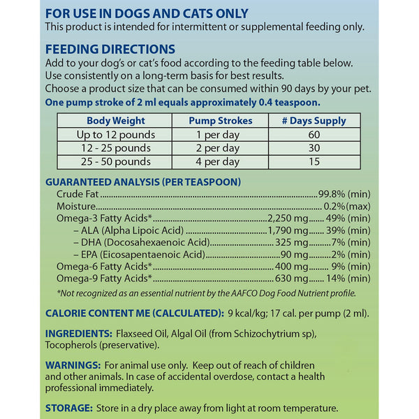 Grizzly Algal Plus Food Supplement for Dogs & Cats