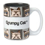 PetRageous Grumpy Cat Mug, Grey