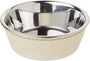 PetRageous Kona Pet Bowl, White