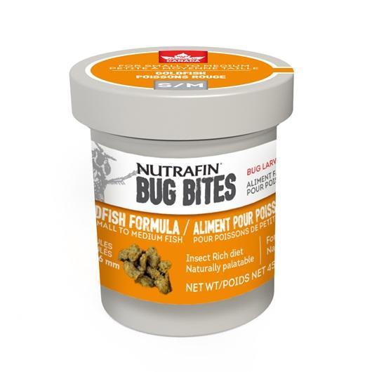 Nutrafin Bug Bites Goldfish Formula Small to Medium Fish Food
