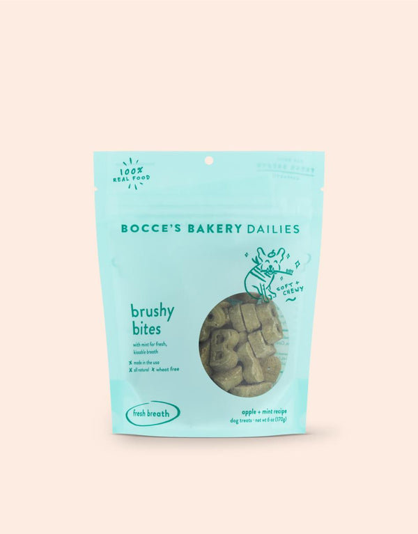 Bocce's Bakery Dailies Brushy Bites Friandises pour chiens