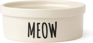 PetRageous Urban Meow Crock Pet Bowl