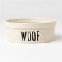 PetRageous Urban Woof Crock Pet Bowl