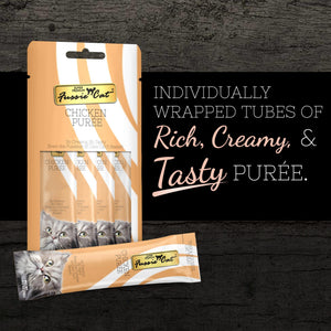 Fussie Cat Chicken Puree Cat Treats
