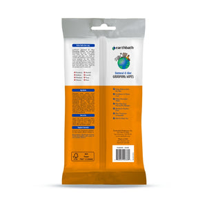 Earthbath Oatmeal & Aloe Grooming Wipes, Vanilla & Almond