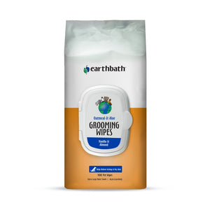 Earthbath Oatmeal & Aloe Grooming Wipes, Vanilla & Almond