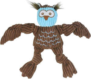 HuggleHounds Woodland Knotties Owl Dog Toy