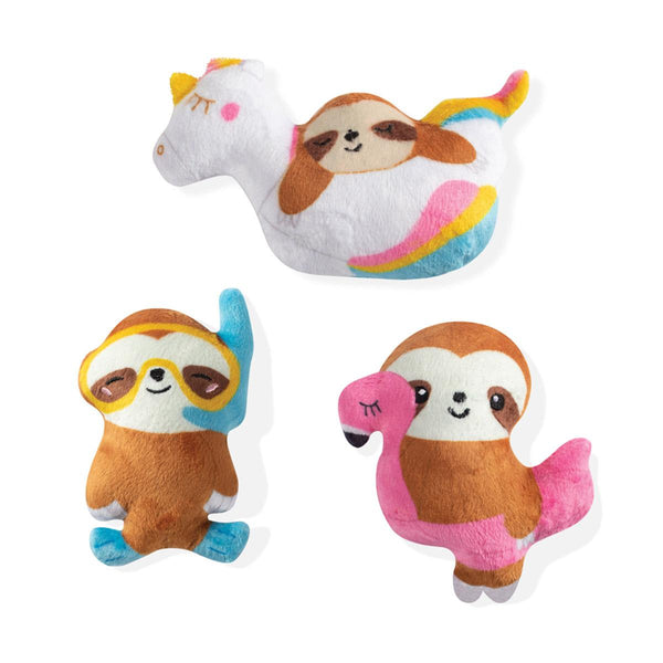Pet Shop by Fringe Studio Summer Sloths Dog Toy
