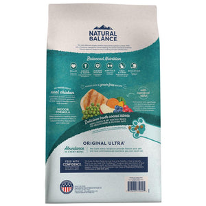 Natural Balance Original Ultra Indoor Chicken & Salmon Meal Recipe Grain-Free Dry Cat Food