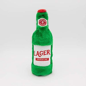 ZippyPaws Happy Hours Crusherz Jouet chien bouteille d'eau Lager