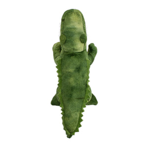 Tall Tails Crunch Gator Dog Toy, 15-in