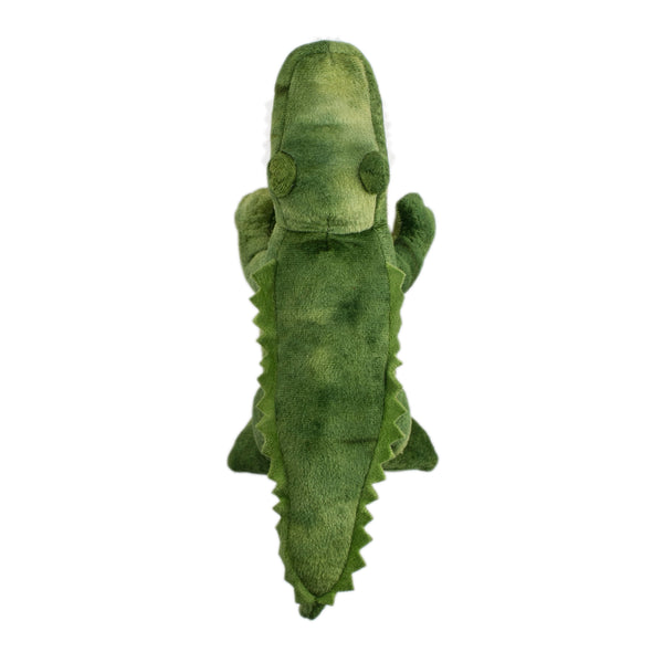 Tall Tails Crunch Gator Dog Toy, 15-in