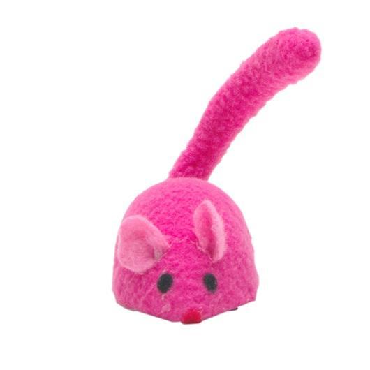 Cat Love Souris autopropulsée Jouet pour chat Rose