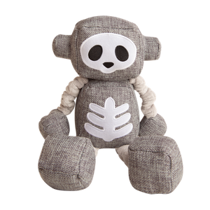SnugArooz Skel-O-Bot Dog Toy, 13-in