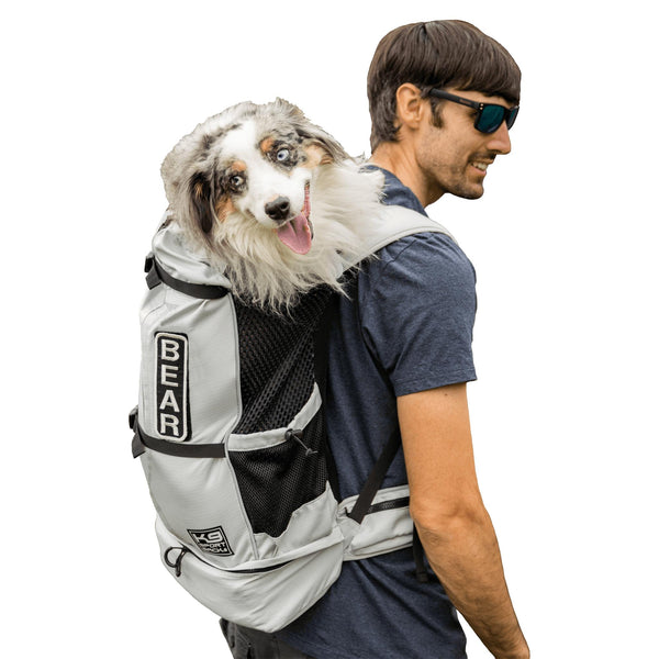 K9 Sport Sack Knavigate Backpack Dog Carrier, Grey