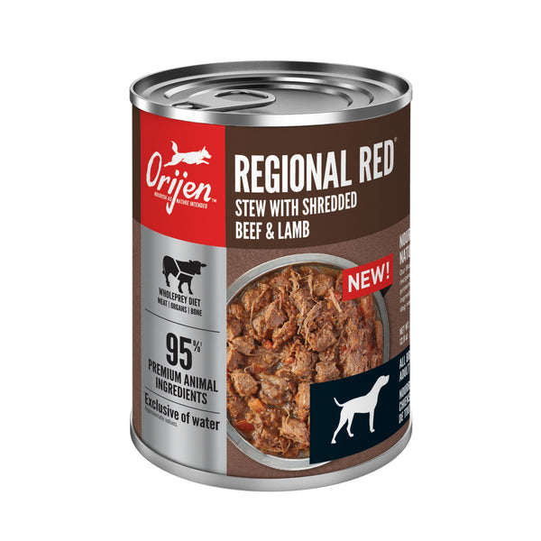ORIJEN Regional Red Stew with Shredded Beef & Lamb Wet Dog Food