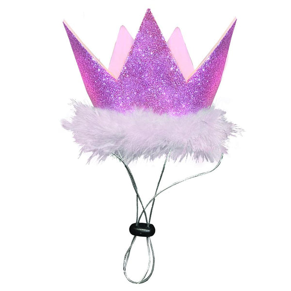 Huxley & Kent Party Crown for Pets, Pink
