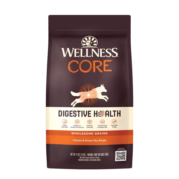 Wellness CORE Digestive Health Wholesome Grains Chicken Dry Dog Food