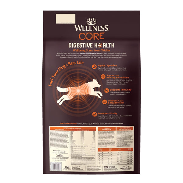 Wellness CORE Digestive Health Wholesome Grains Chicken Dry Dog Food