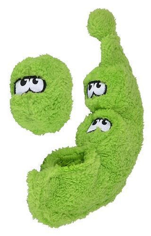 Cycle Dog Duraplush Peas in a Pod Dog Toy, Medium