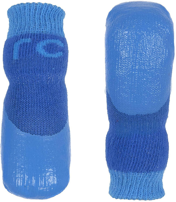 RC Pets Sport Pawks Dog Socks, Electric Blue/Cyan