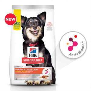Hill's Science Diet Adult Perfect Digestion Small Bites Chicken Dry Dog Food