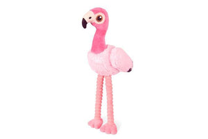 P.L.A.Y. Fletching Flock Flora the Flamingo Dog Toy