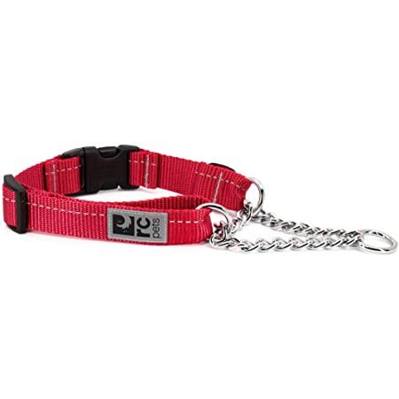 RC Pets Collier martingale à dégagement rapide pour chiens, Rouge.