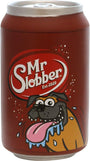 Silly Squeaker Soda Can Mr. Slobber Dog Toy