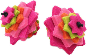 Hauspanther Stacks Felt Chaser Cat Toy, Zest
