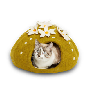 Dharma Dog Karma Cat Lit pour chat Grotte cactus