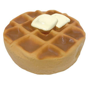 foufouBRANDS Jouet en latex représentant des desserts Gaufre belge