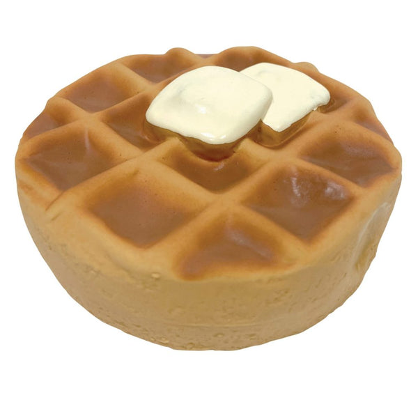 foufouBRANDS Jouet en latex représentant des desserts Gaufre belge