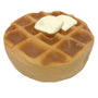 foufouBRANDS Jouet en latex représentant des desserts Gaufre belge