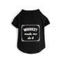 fabdog "Whiskey Made Me Do It" T-Shirt For Dogs