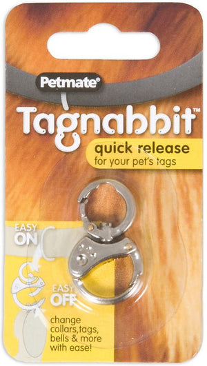Petmate Tagnabbit Quick Release Pet Ring for Tags