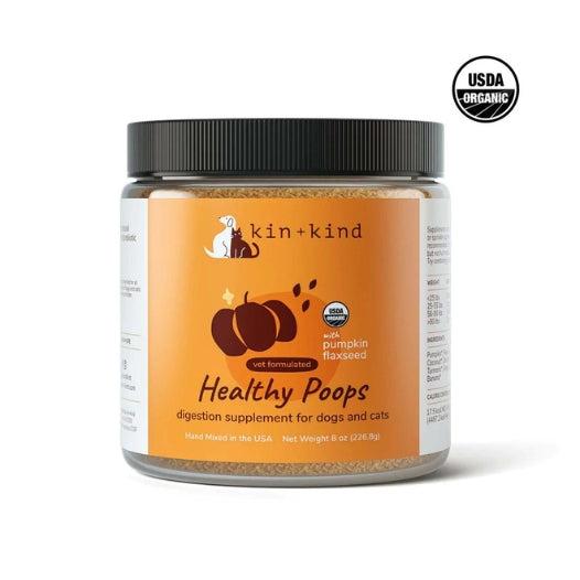 kin+kind Organic Healthy Poops Dog & Cat Supplement