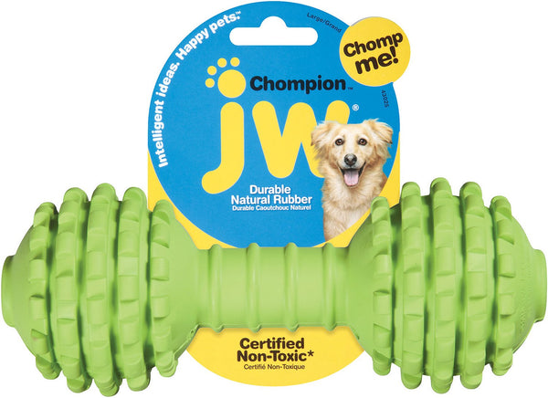 JW Pet Chompion Dog Toy, Color Varies