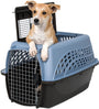 Petmate Two Door Top Load Pet Kennel, Medium Blue