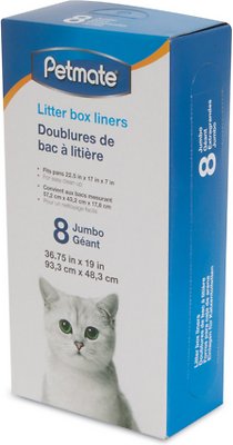 Doublures en boîte pour bac à litière Petmate