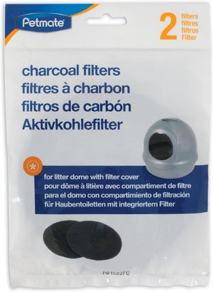 Petmate Booda Filtres à air au charbon pour bac à litière - Dôme