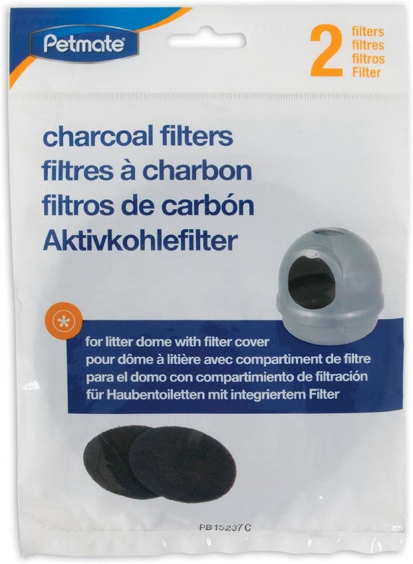 Petmate Booda Litter Box Charcoal Air Filters - Dome