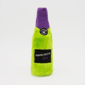 ZippyPaws Jouet pour chien Halloween Happy Hour Crusherz Frankenstein Wine