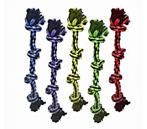 Multipet Nuts for Knots 4-Knot Rope Dog Toy